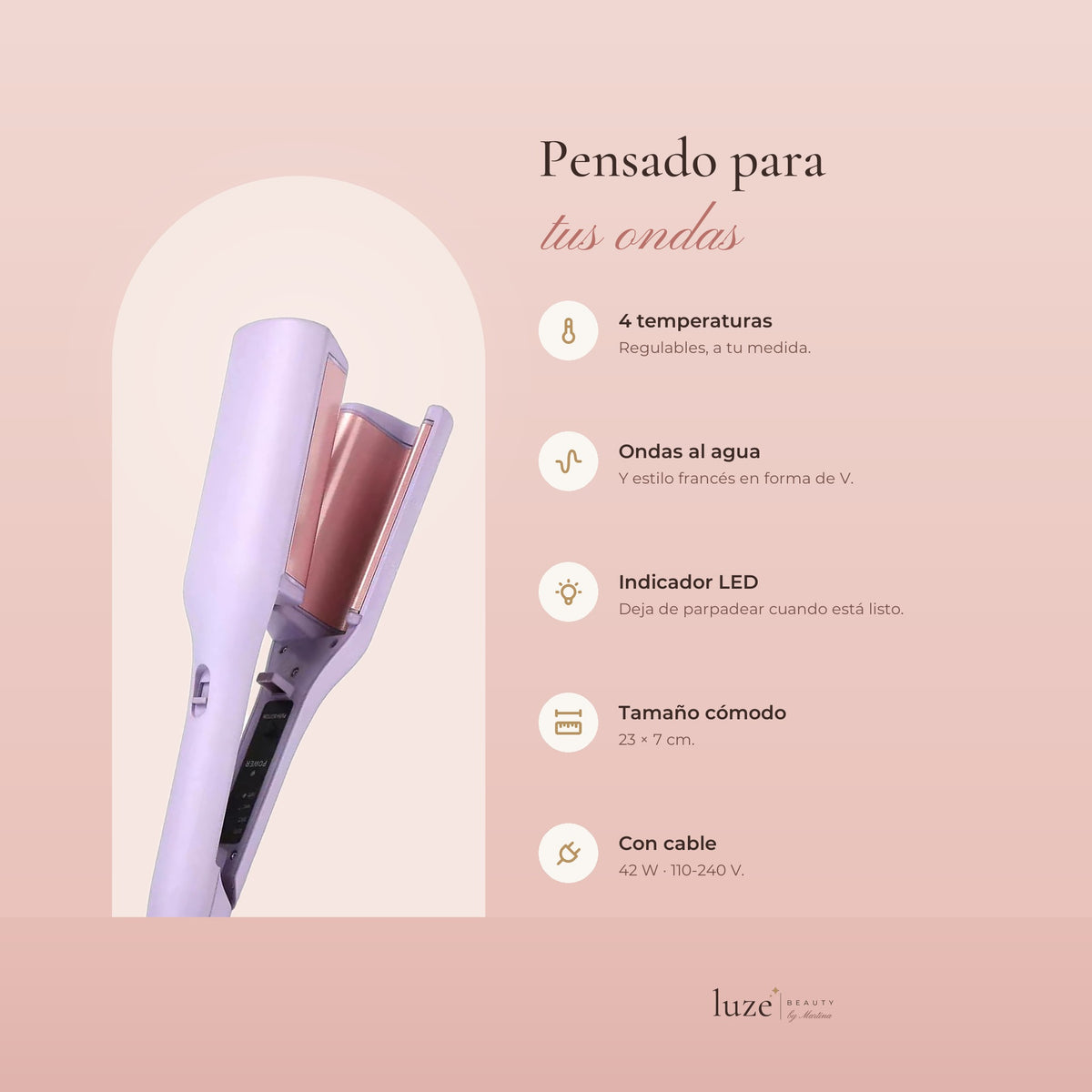 Ondulador de pelo Wavy Curler
