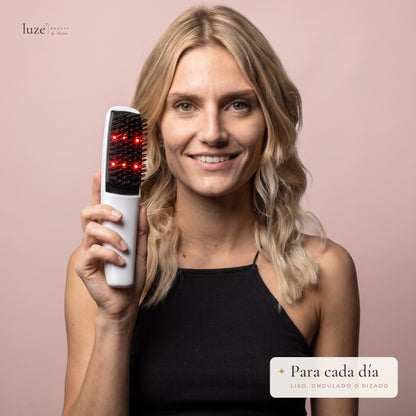 Cepillo Anticaída con luz infrarroja y vibración