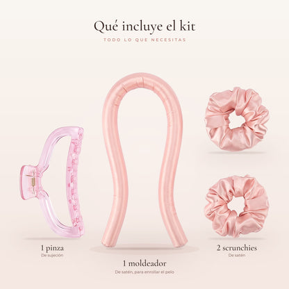Kit rizador de pelo sin calor