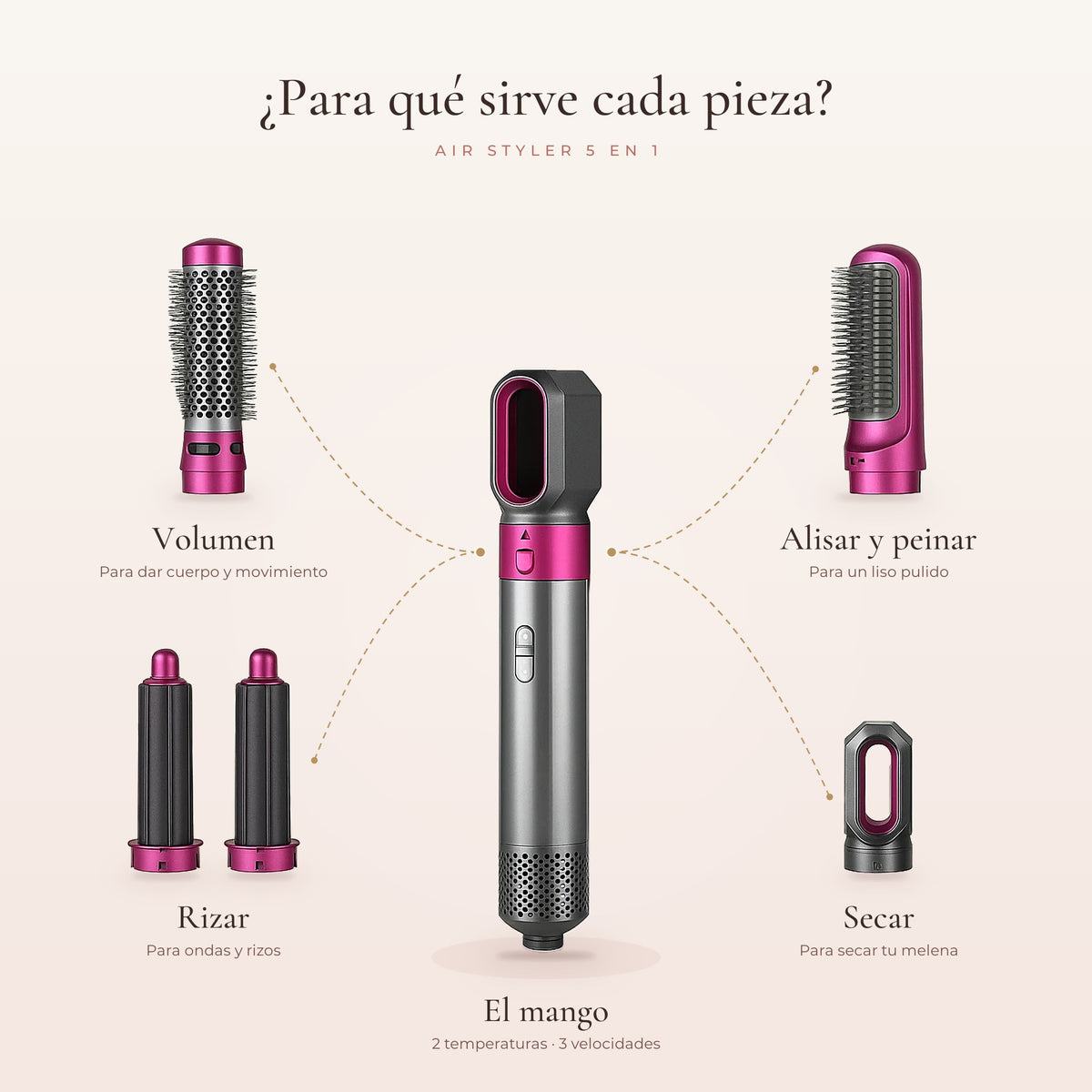 Secador 5 en 1